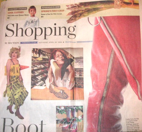 Toronto Star Rita Zekas Shopping Article 